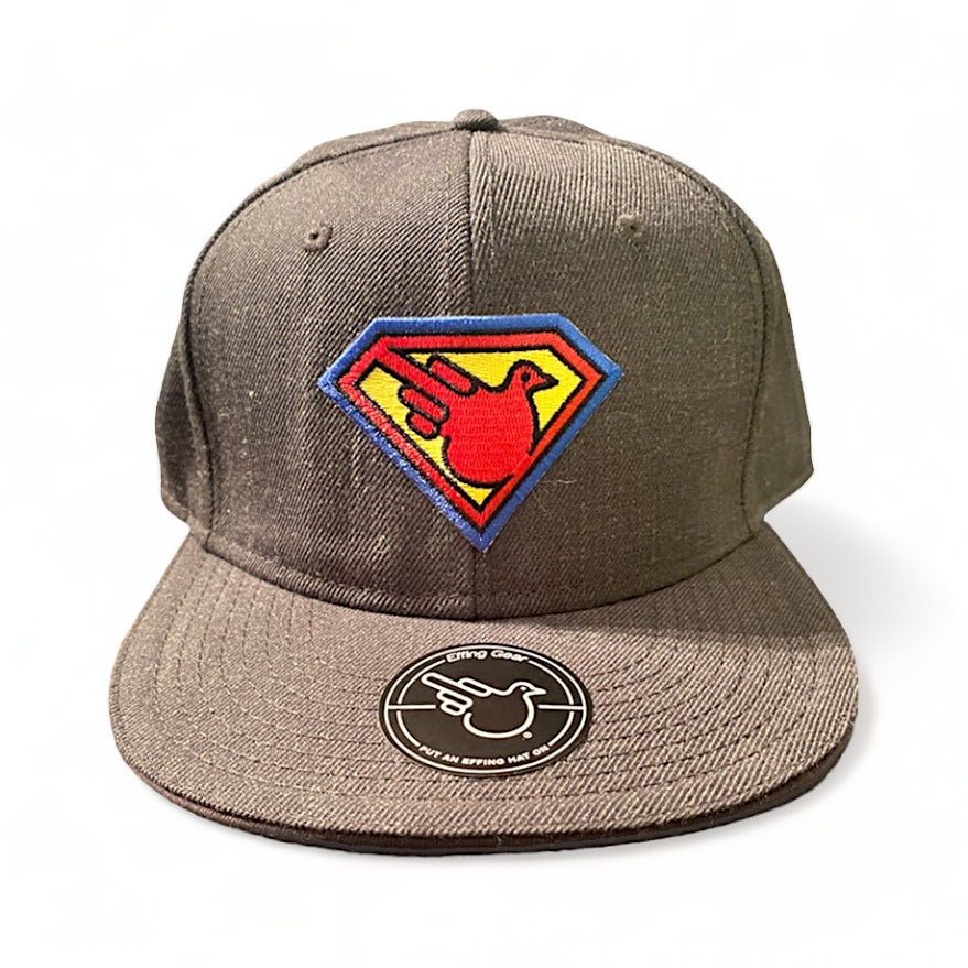 Superbird Snapback Flat Bill Hat Patch