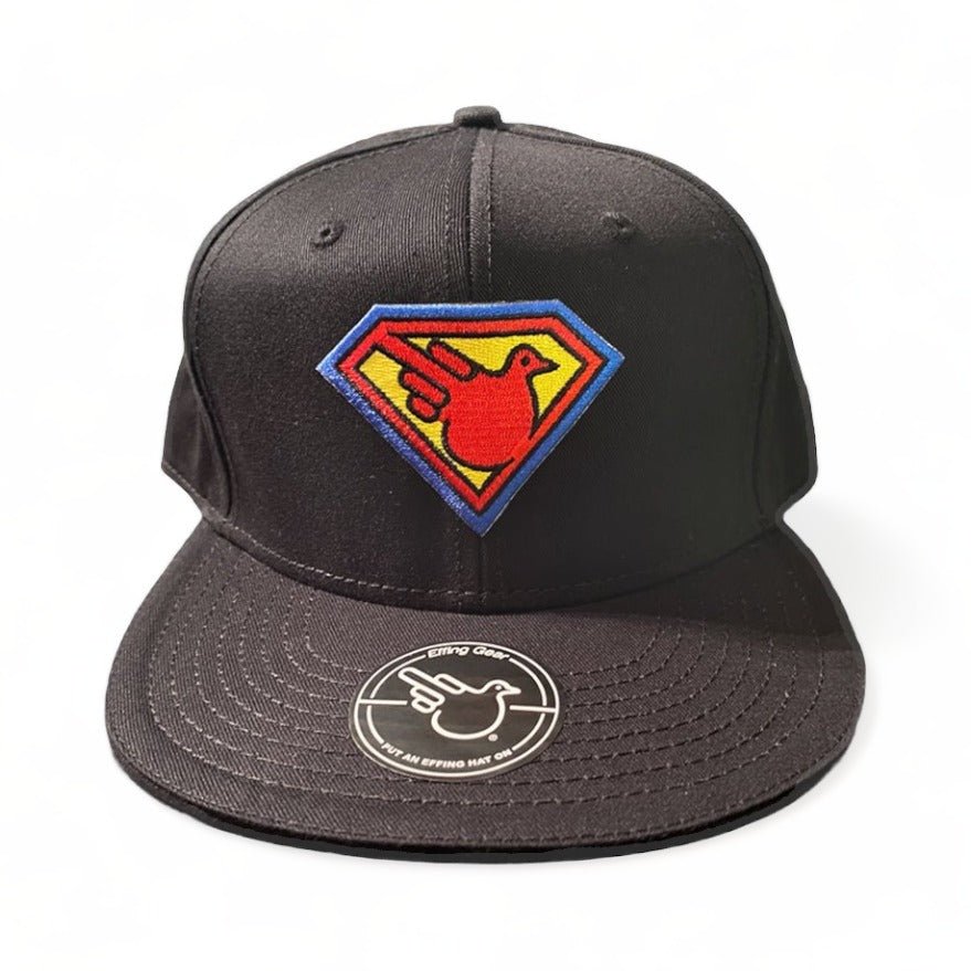 Superbird Snapback Flat Bill Hat Patch