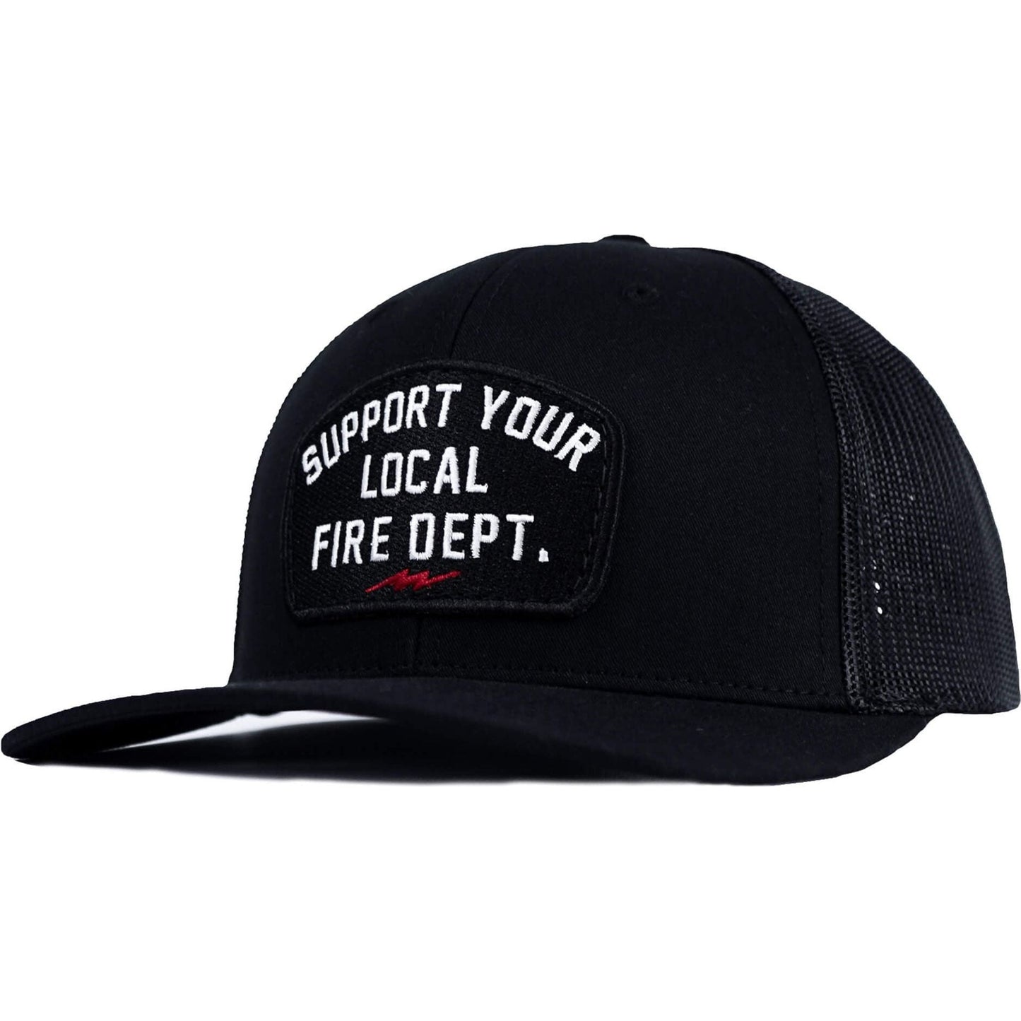 SUPPORT YOUR LOCAL FIRE DEPT. MID-PROFILE MESH SNAPBACK