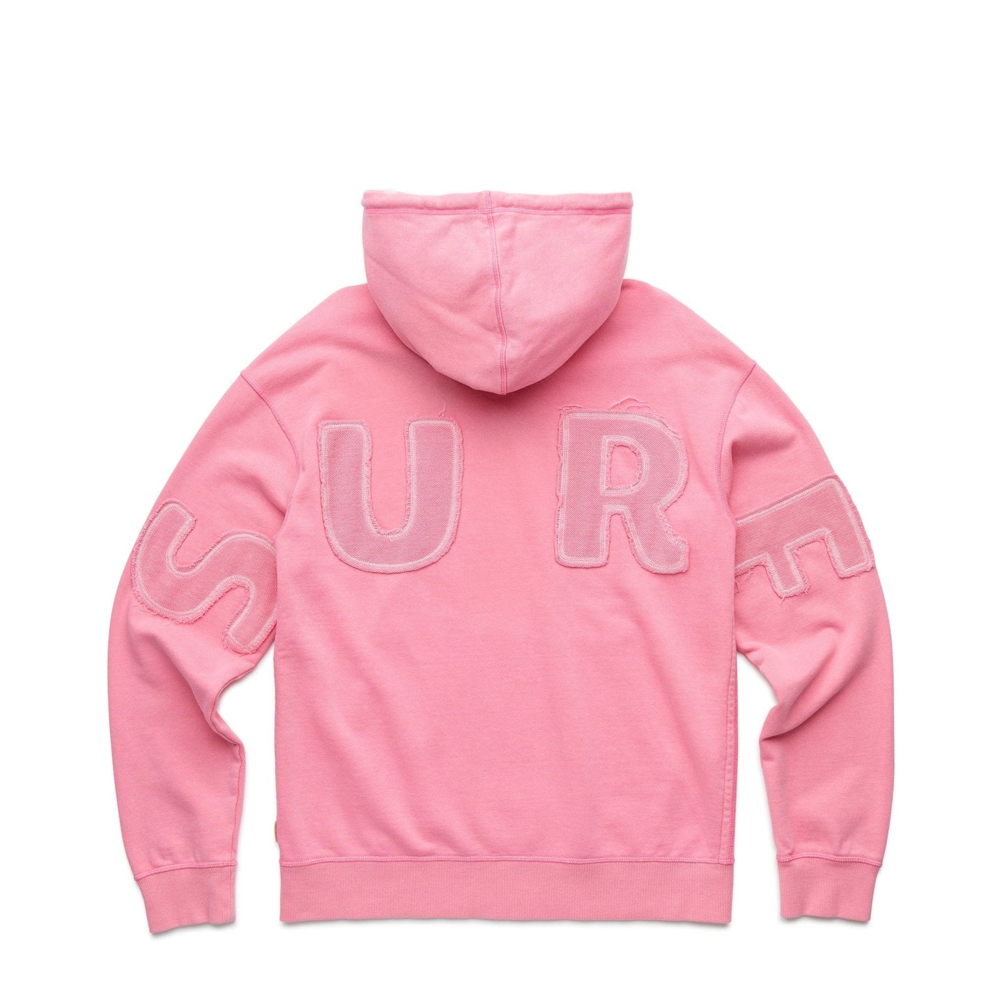 Surf Embroidered Hoodie - Rose