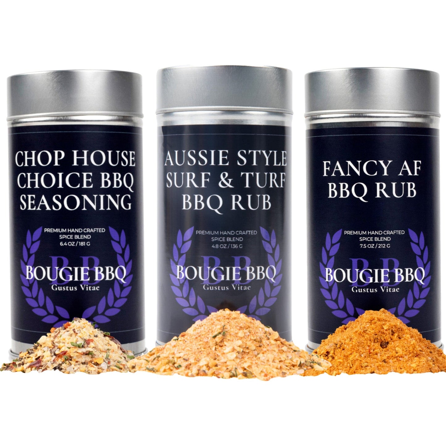 Surf & Turf BBQ Seasonings Collection - 3 Pack