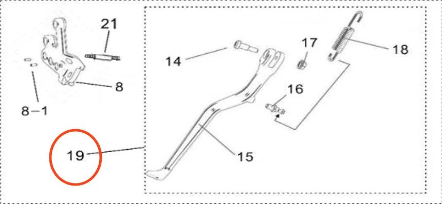 Surron Light Bee Kickstand