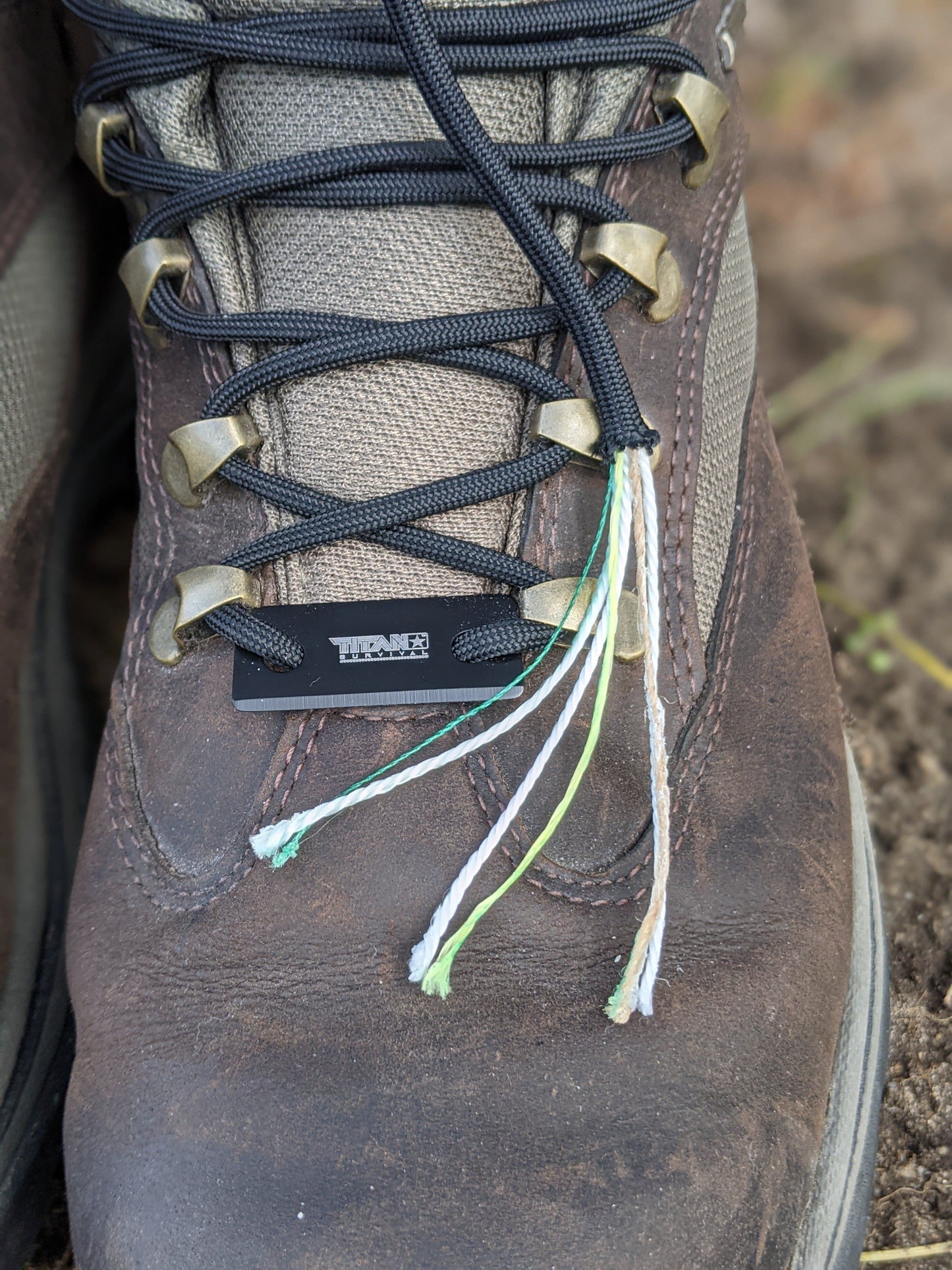 SurvivorCord Survival Boot Laces