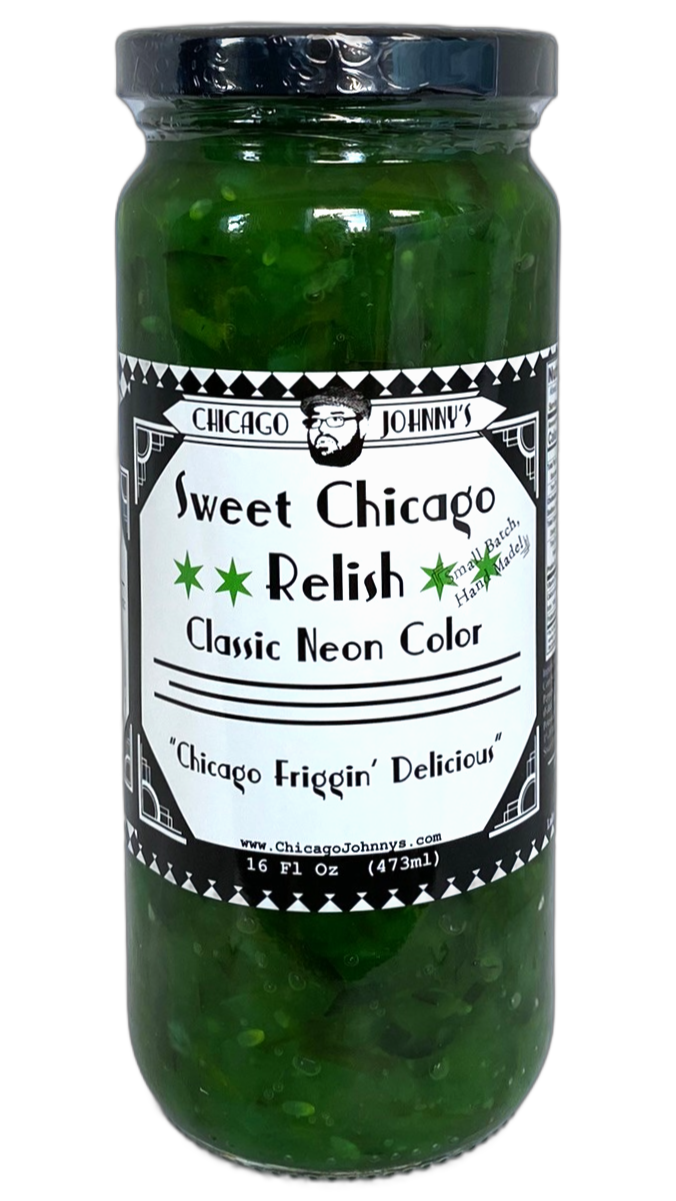 Chicago Hot Dog Relish | Neon Green Sweet Relish