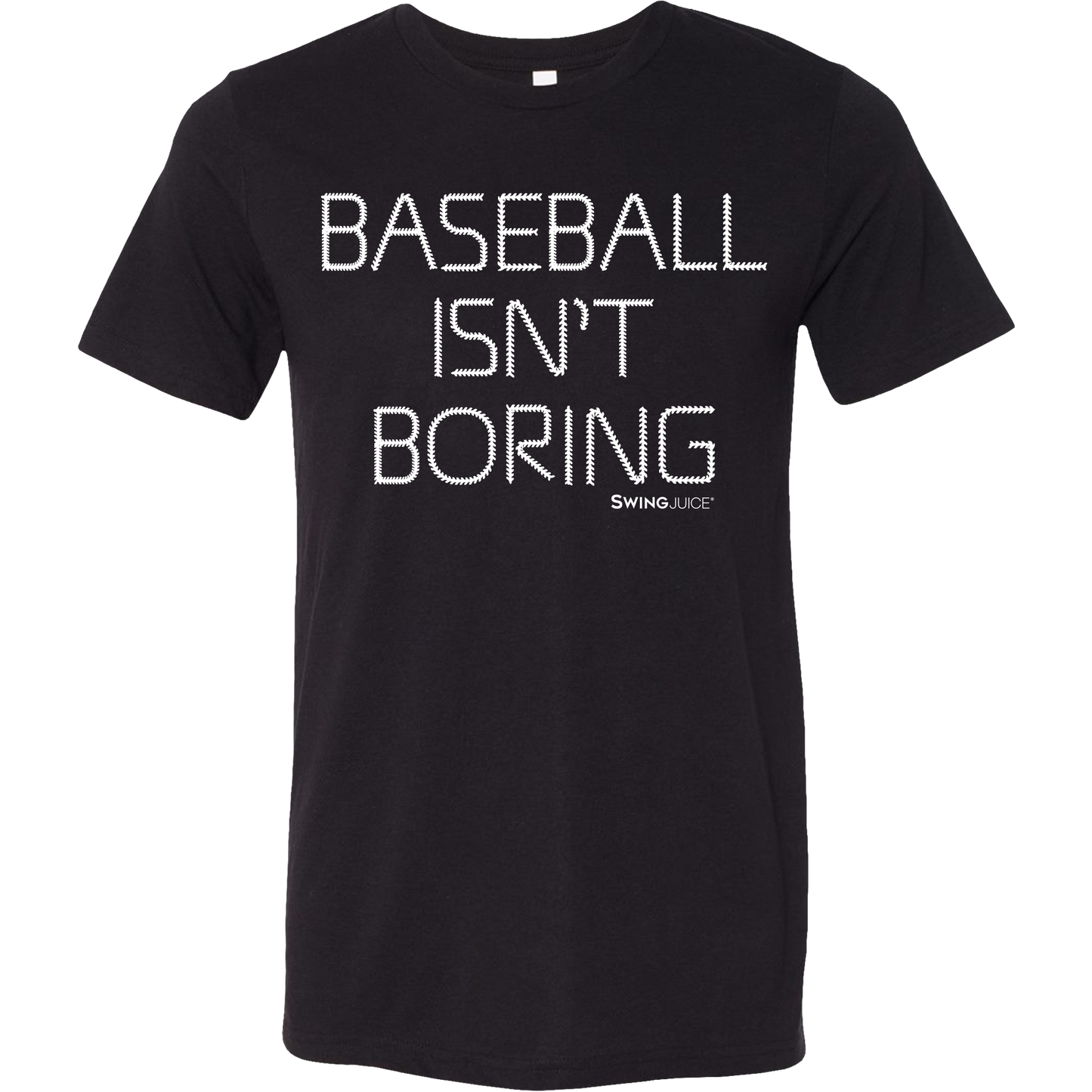 Baseball Official Baseball Isn't Boring Unisex T-Shirt Black