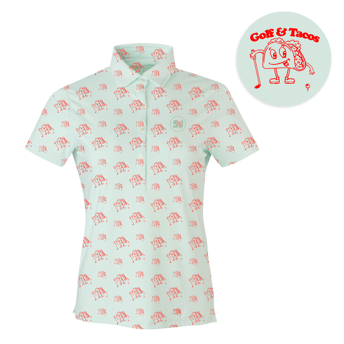 Golf & Tacos Women's Polo