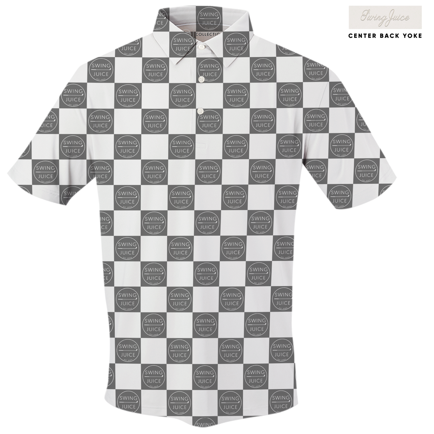 Golf SJ Checkerboard Men's Polo