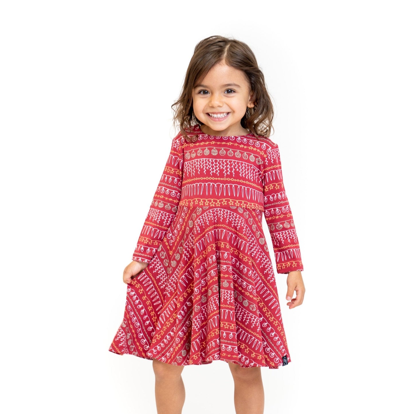 Swirly Girl Dress