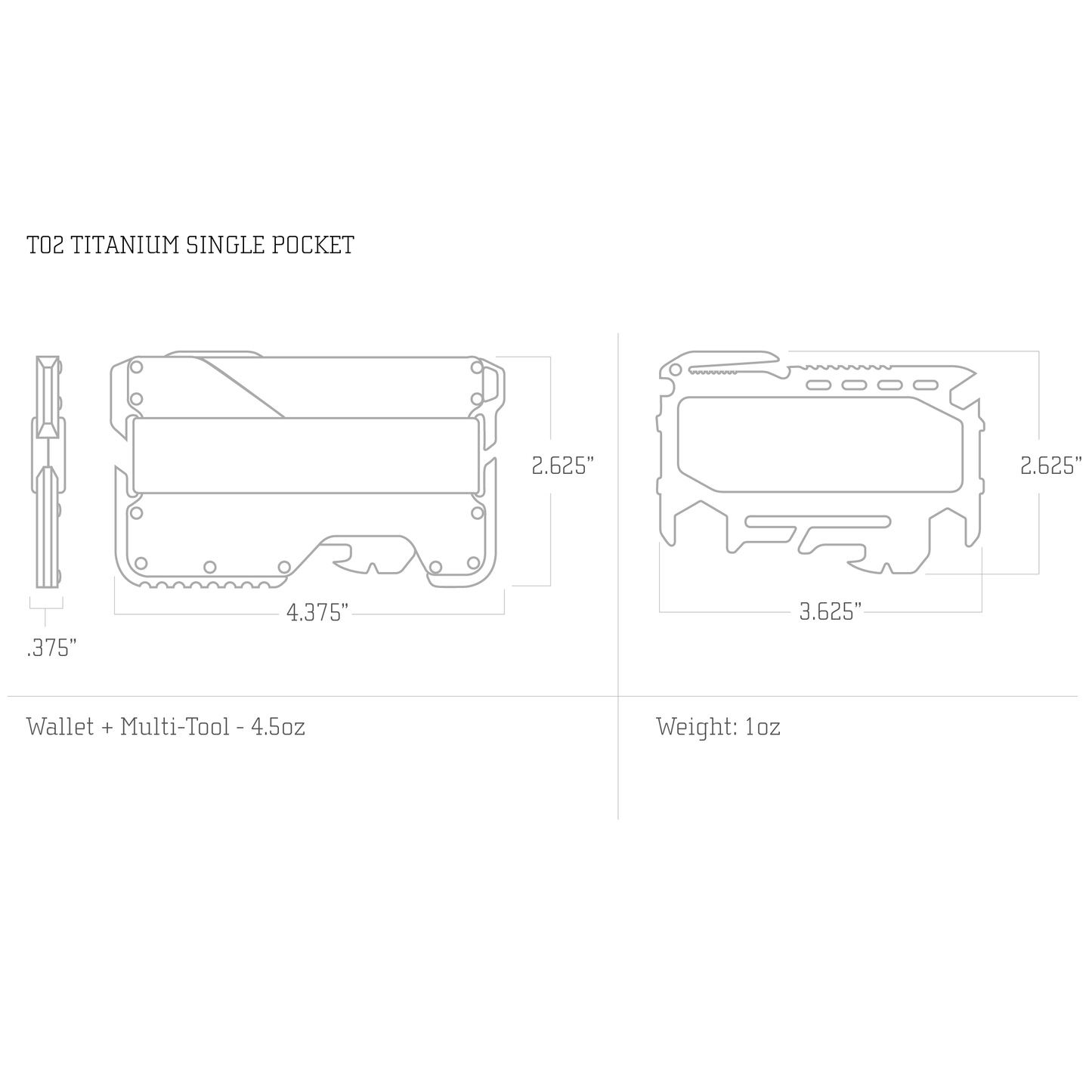 T01 TACTICAL™ WALLET - SPEC-OPS - BLUELINE