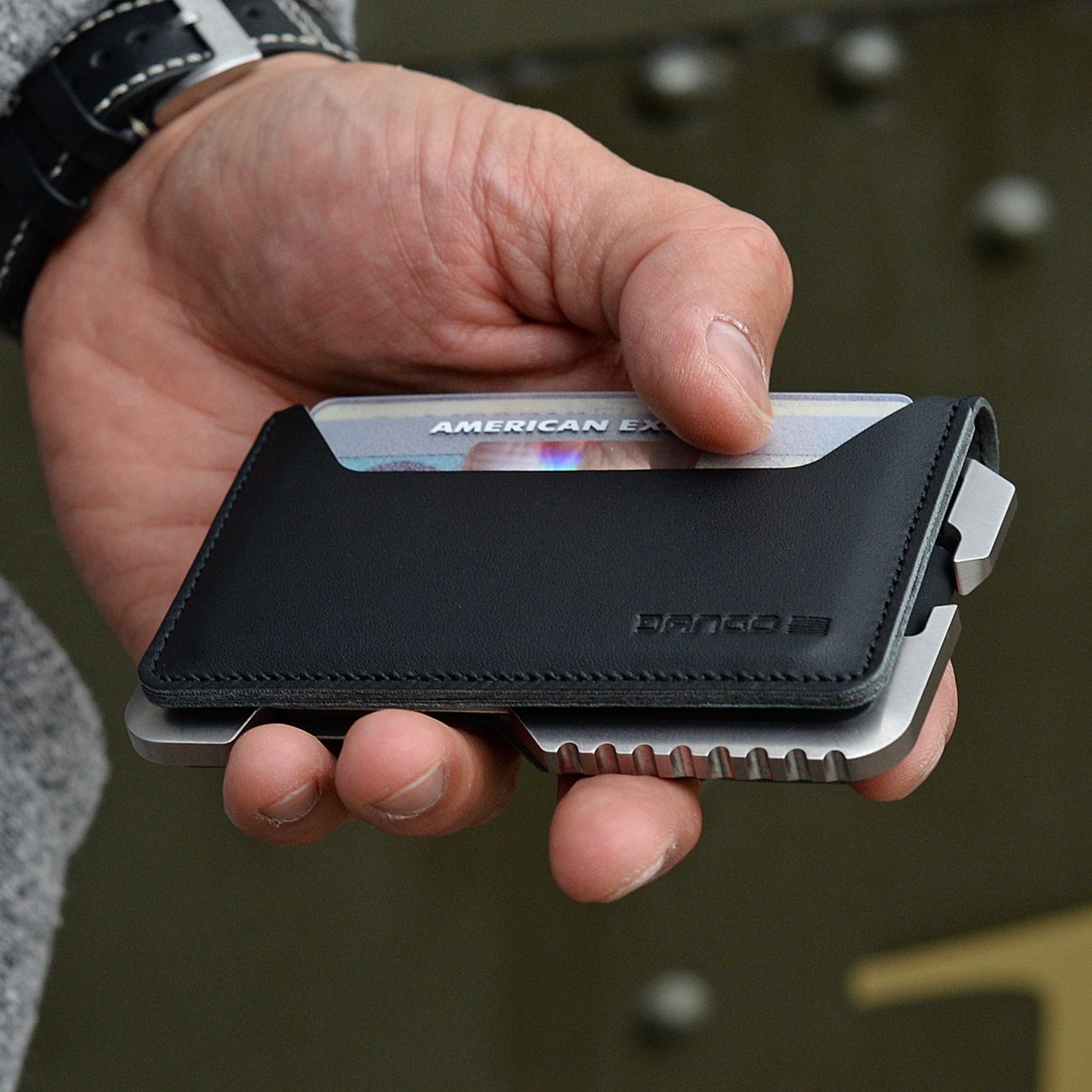 T02 TACTICAL™ TITANIUM WALLET - 3 POCKET BIFOLD