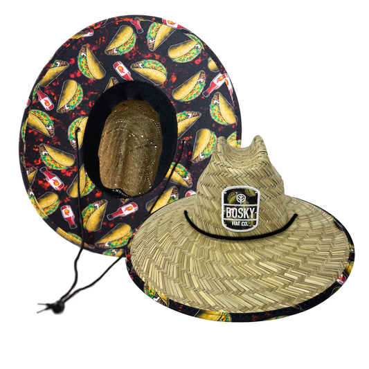 Taco Tuesday Straw Hat