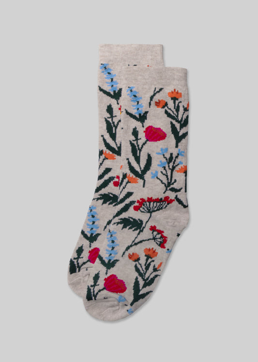 Women's Wild Flower Sock