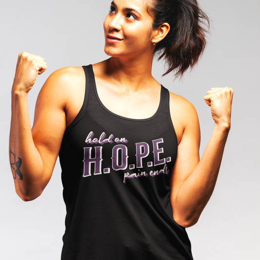 Womens Recovery Tank | Inspiring Sobriety |  H.O.P.E.