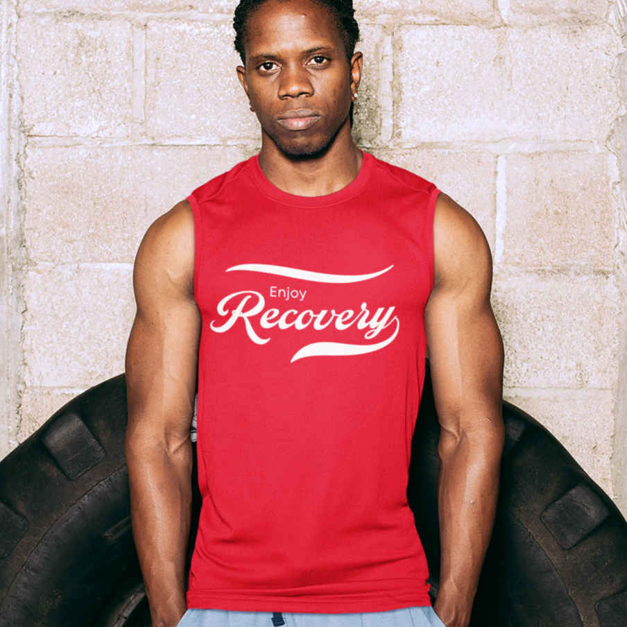 Mens Recovery Tank | Inspiring Sobriety | Enjoy Recovery