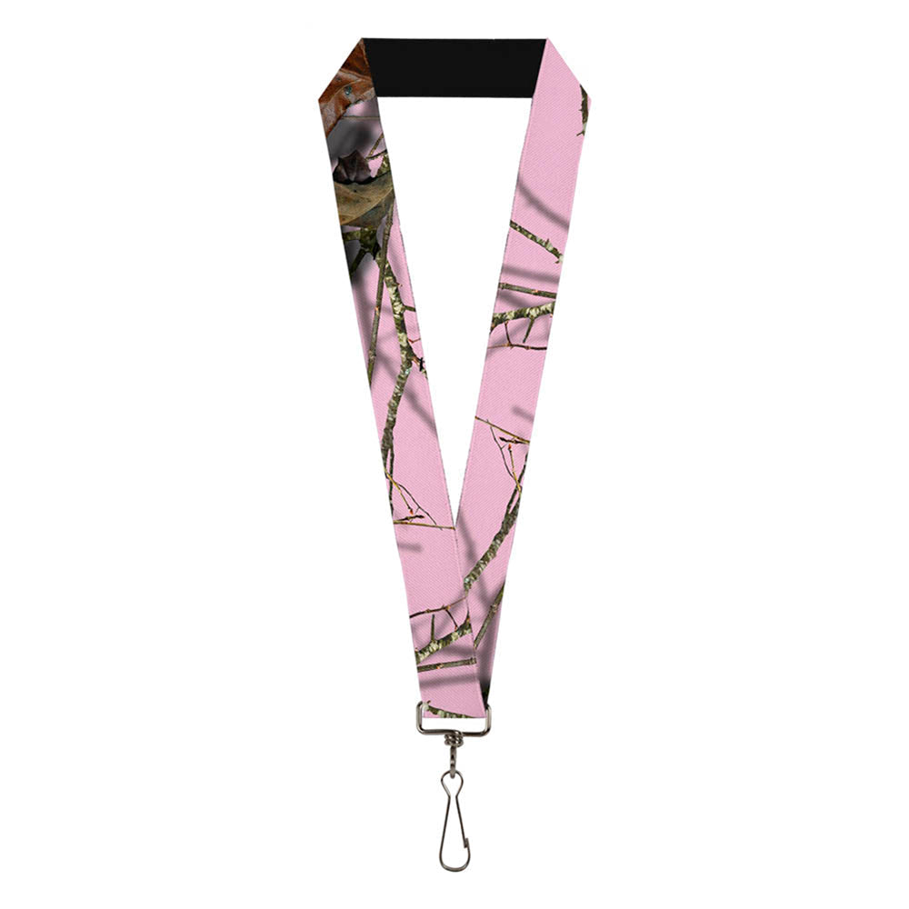 Lanyard - 1.0" - Mossy Oak Country Roots Camo Baby Pink