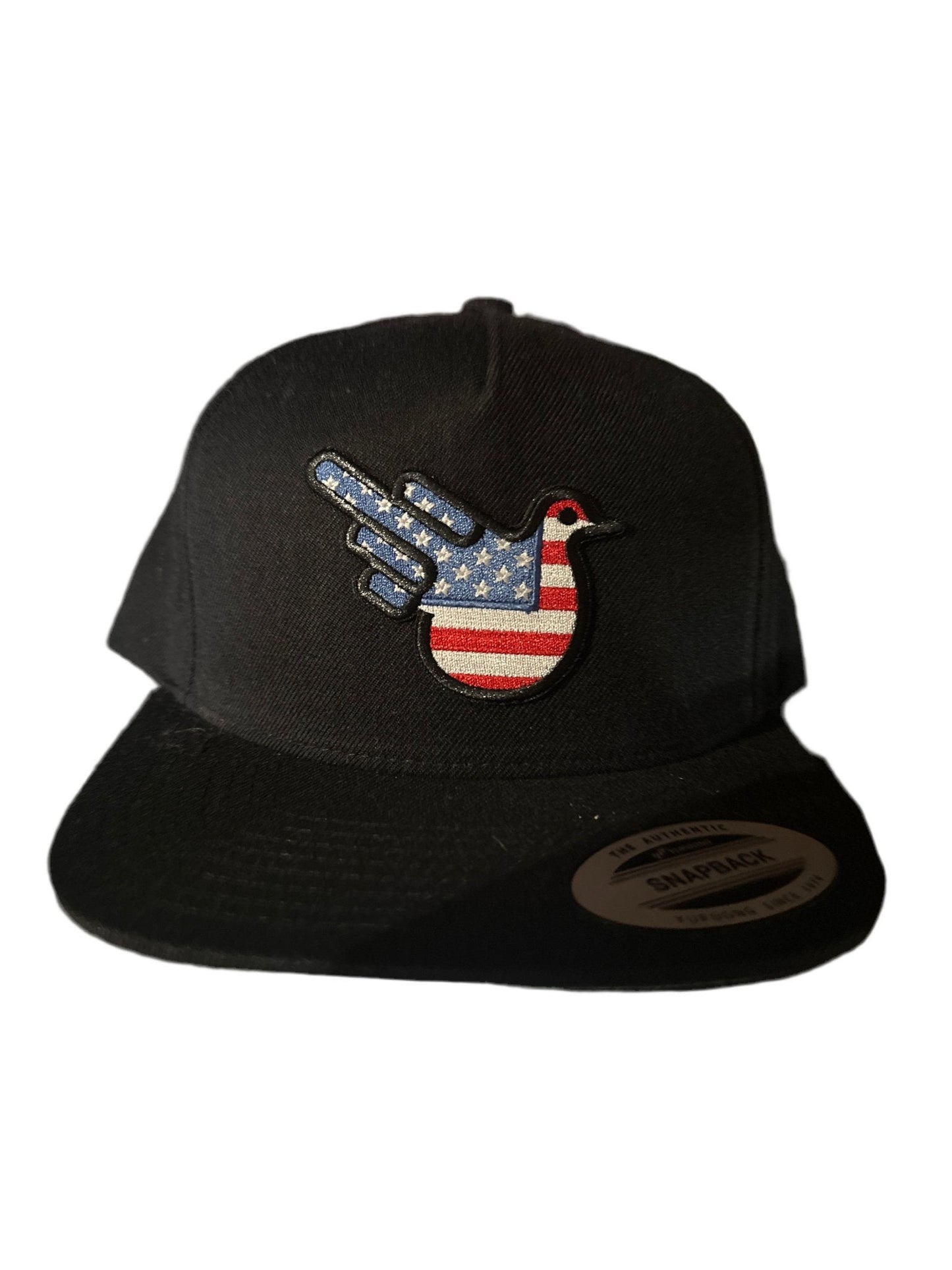 The American Snapback Flat Bill Hat