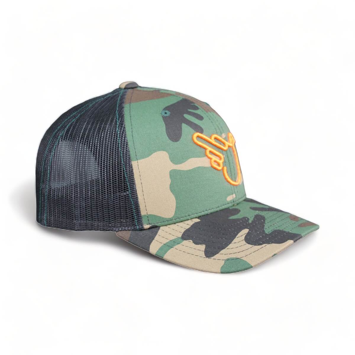 The Cody Camouflage Snapback Trucker Hat