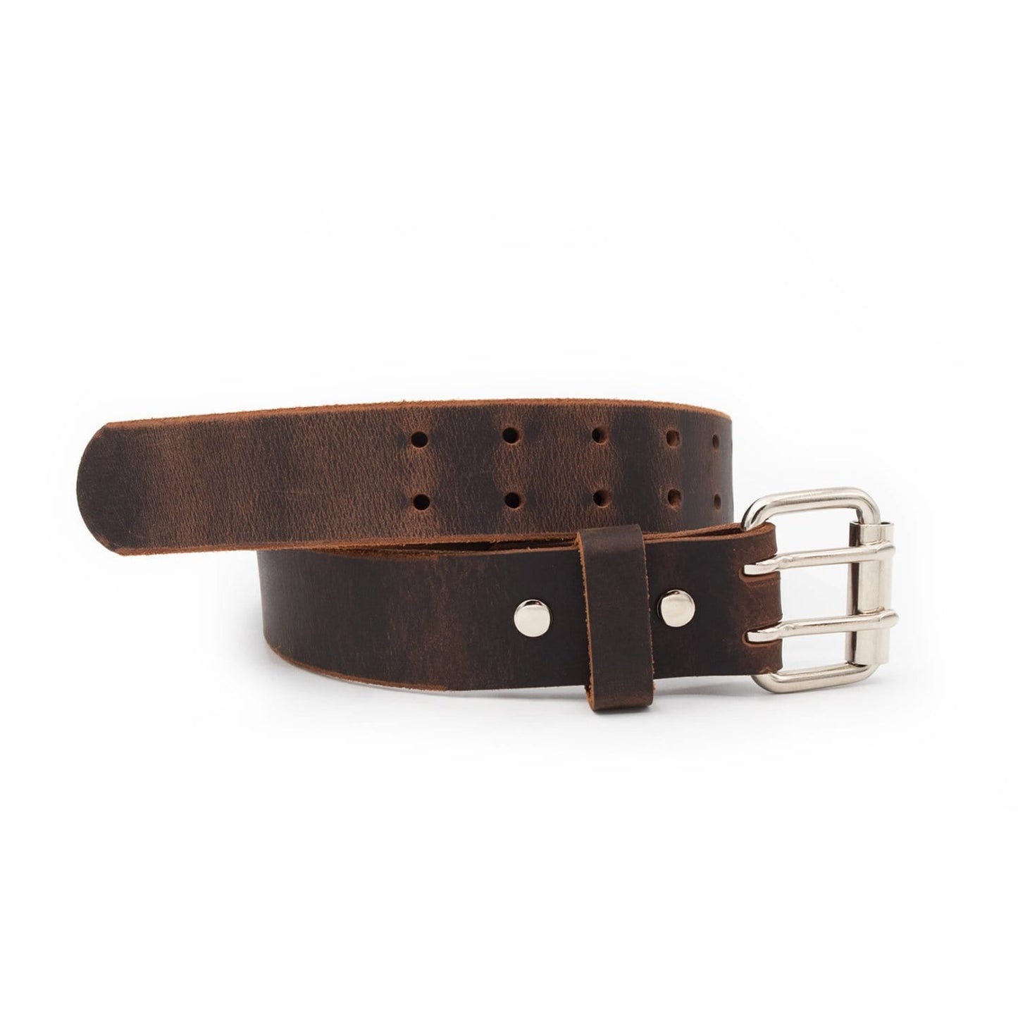 The Double Down Belt Rustic Leather Belt