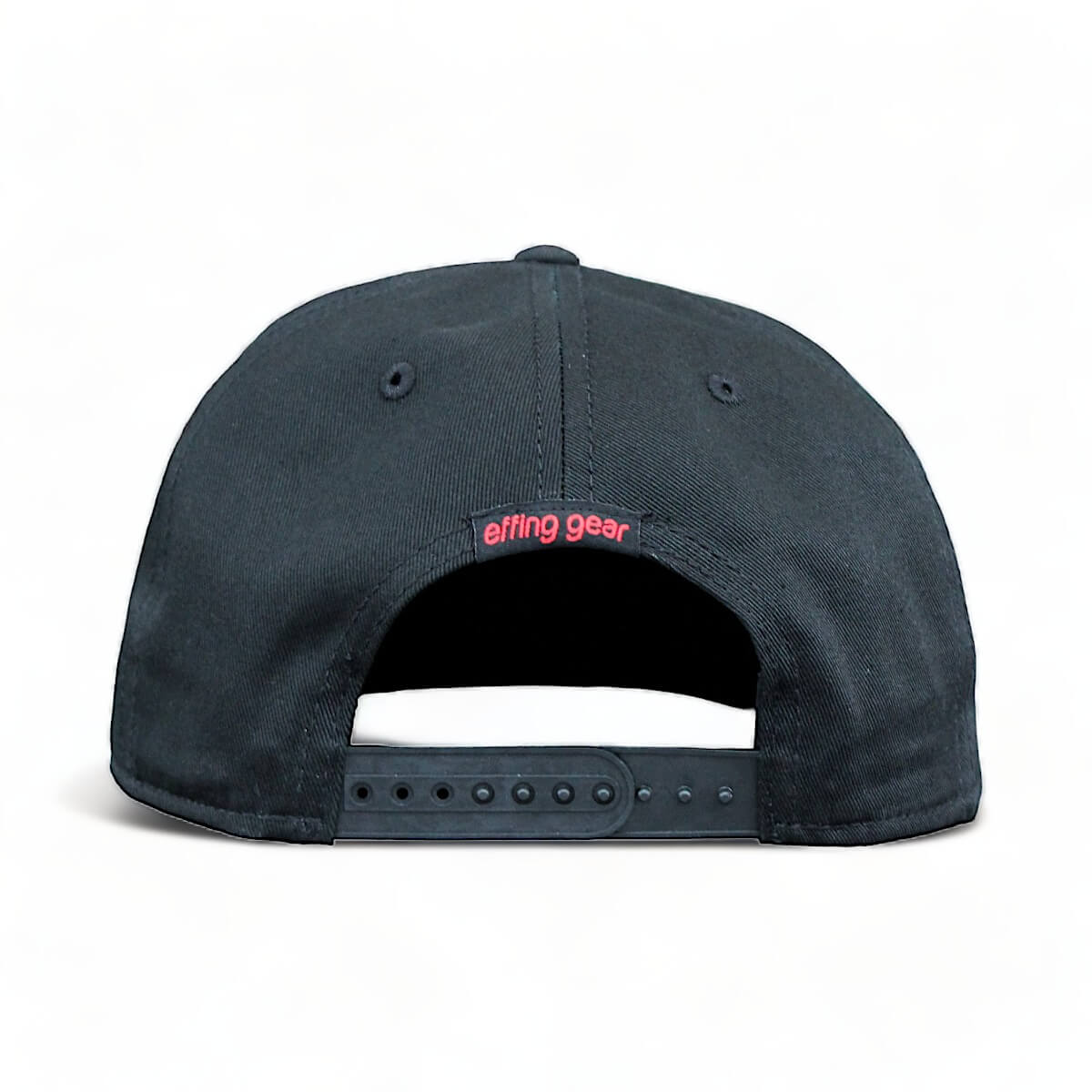 The Jimothy Red and Black Flat Brim Hat