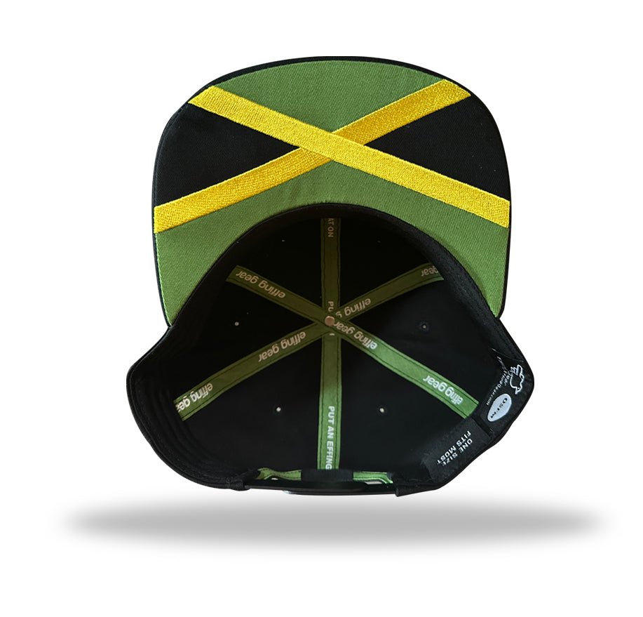 The Marley Flat Bill Snapback Hat