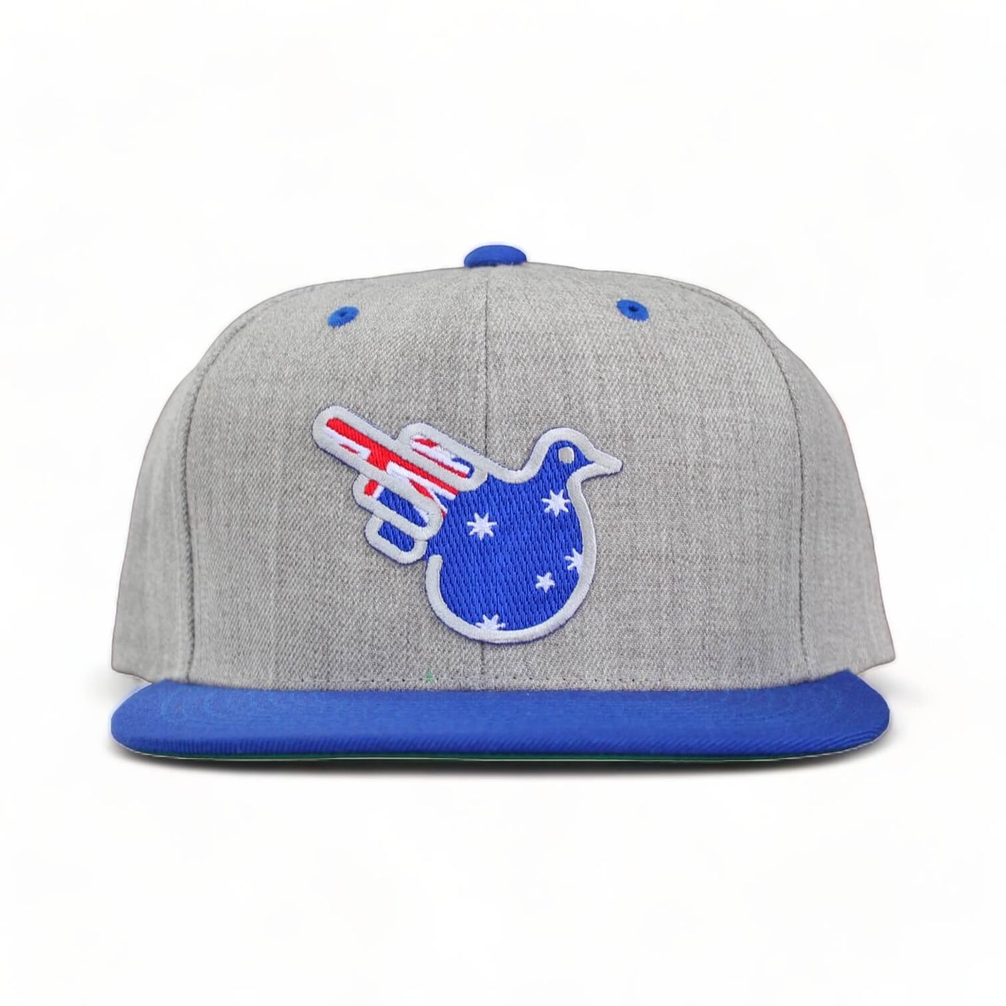 The Nitties Australian Flag Flat Bill Snapback Hat