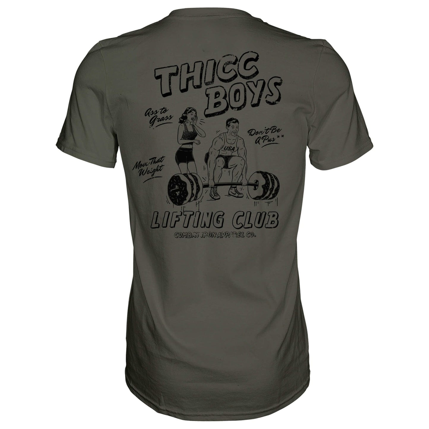 Thicc Boys Workout Club Men's T-Shirt