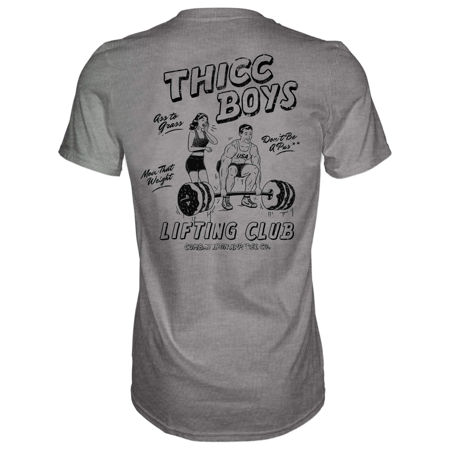 Thicc Boys Workout Club Men's T-Shirt