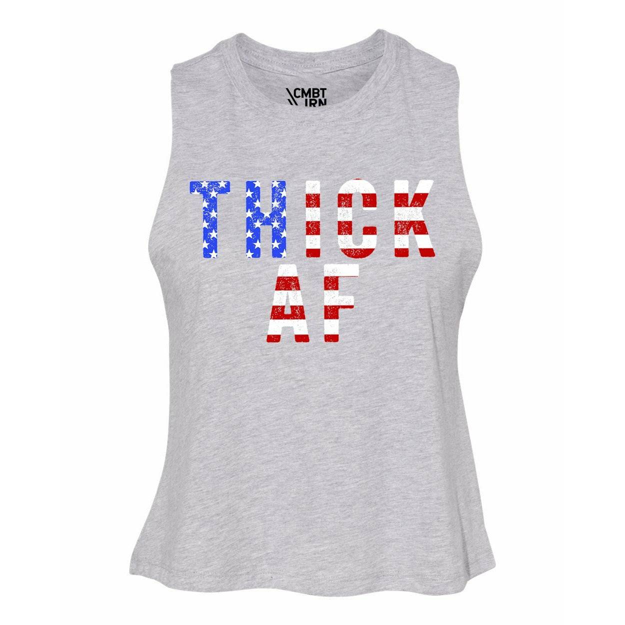 Thick AF USA Edition Crop Top