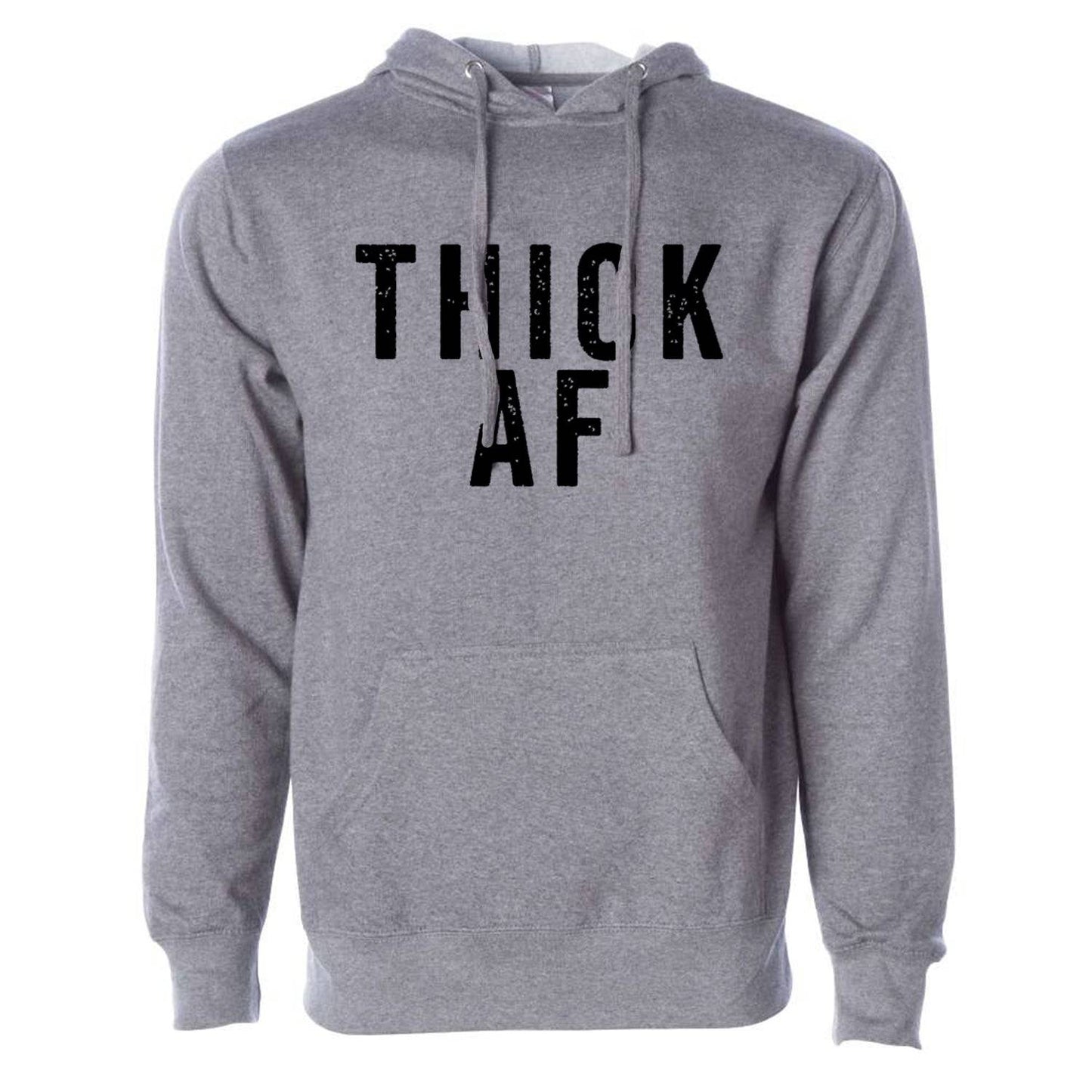 THICK AF MEN'S MIDWEIGHT FLEECE LINED HOODIE