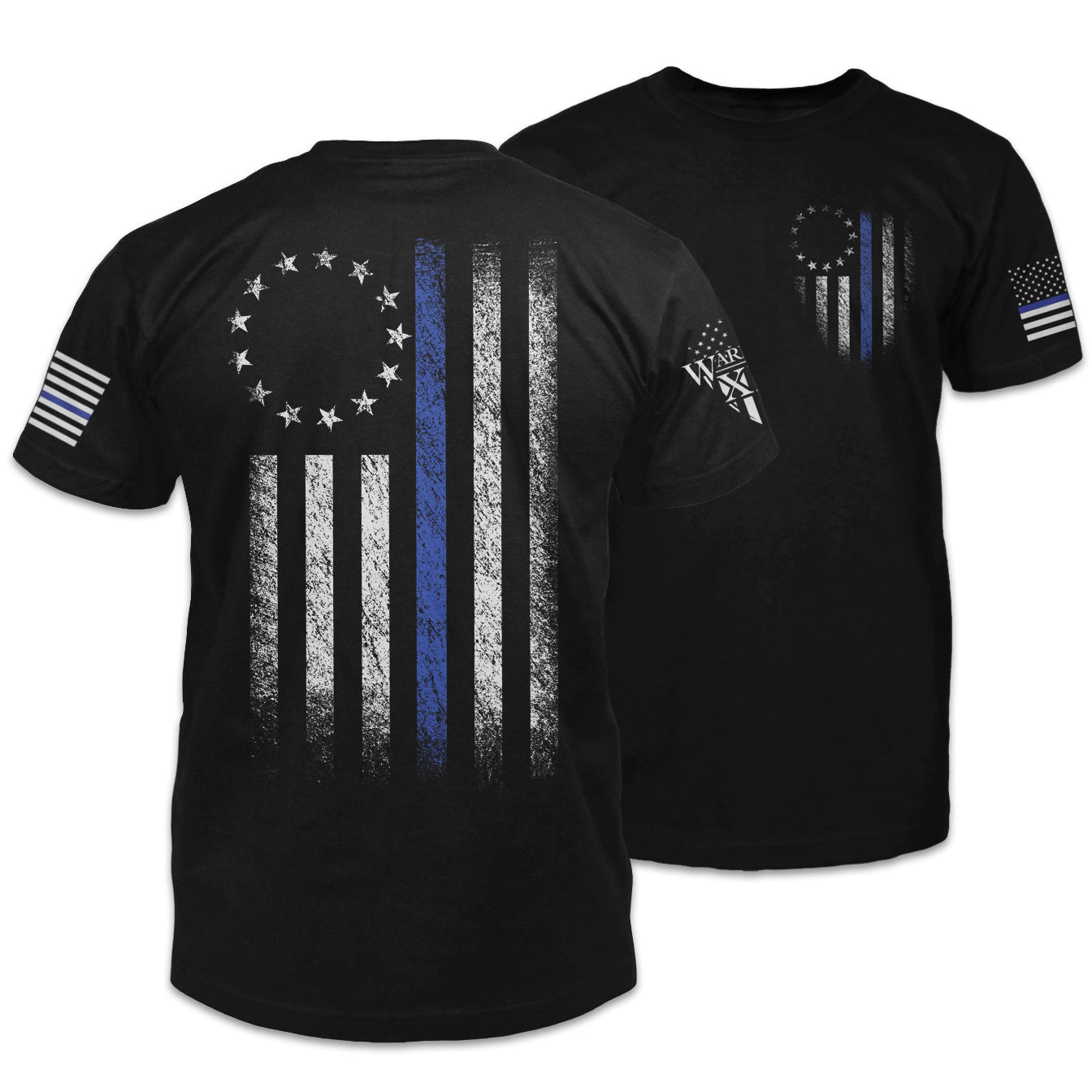 Thin Blue Line Betsy Ross Flag