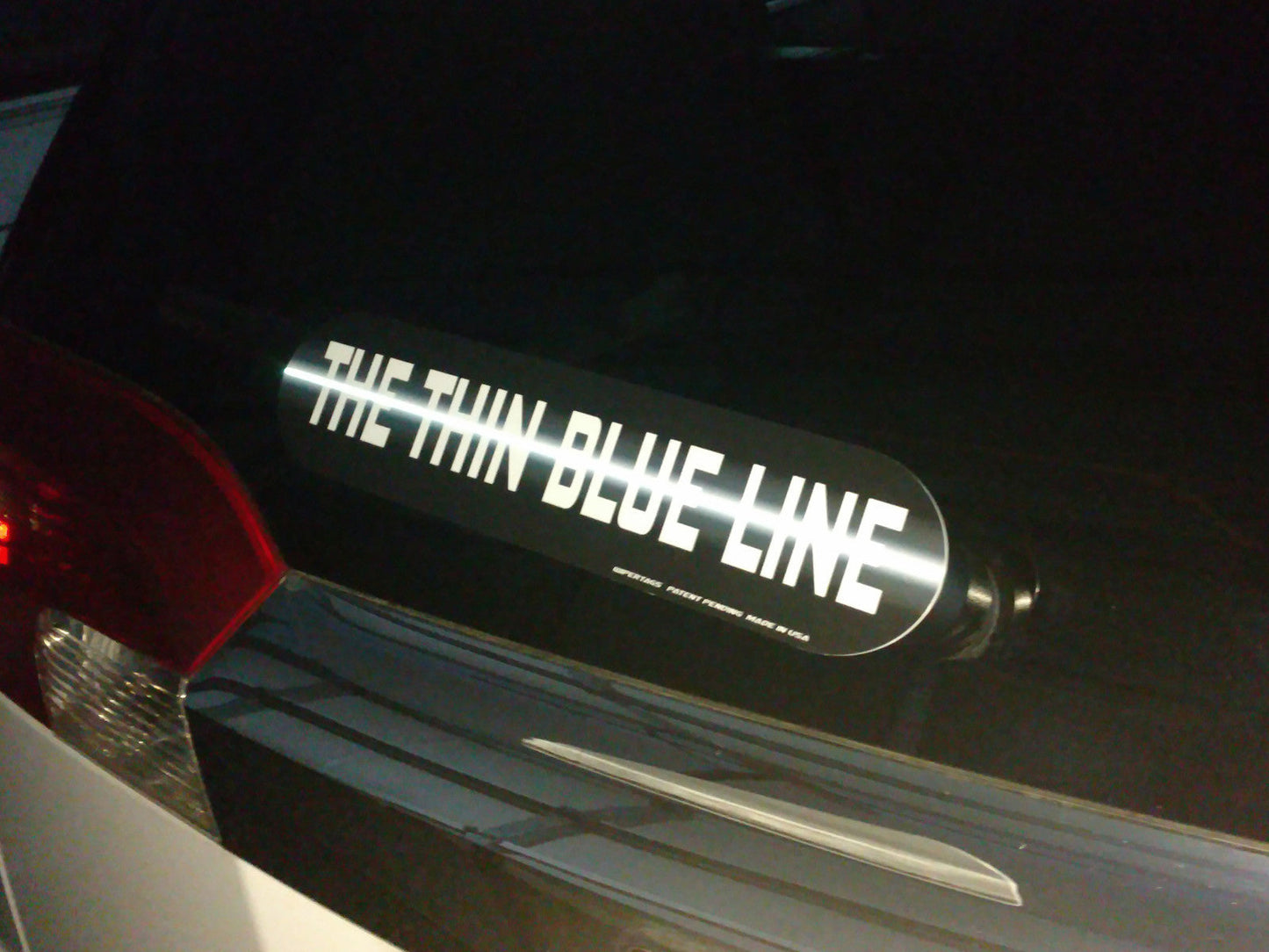 Thin Blue Line *Reflective* WiperTags