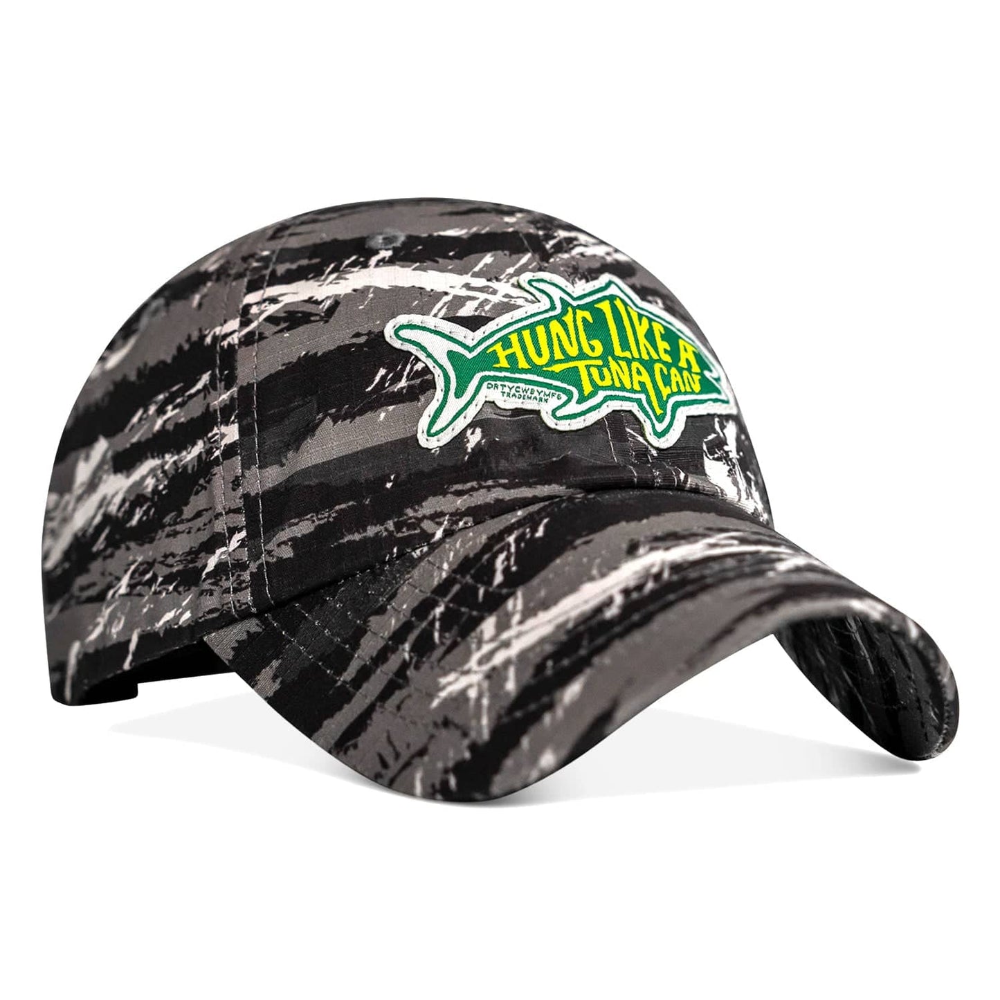 Hung Like A Tuna Can Patch Ripstop Low Profile Hat