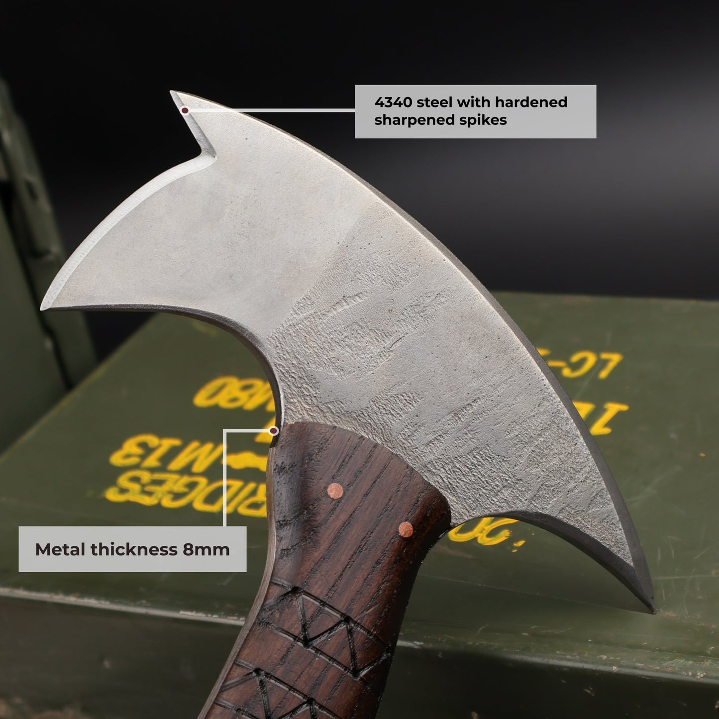 Сustom made tomahawk "Ogun"