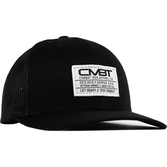 CMBT Standard Woven White Patch Edition Mid-Profile Mesh Snapback