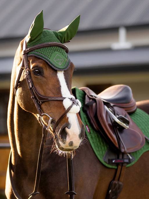 LeMieux Classic Ear Bonnet Hunter Green