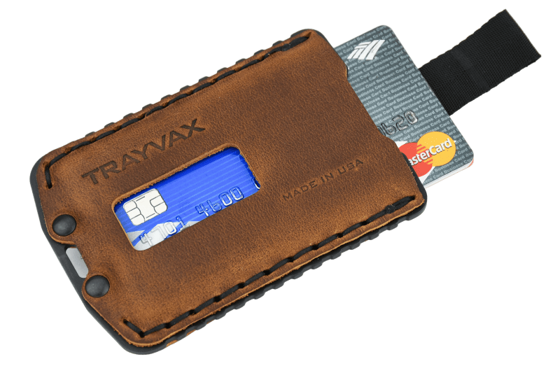 Ascent Wallet - Black Tobacco Brown