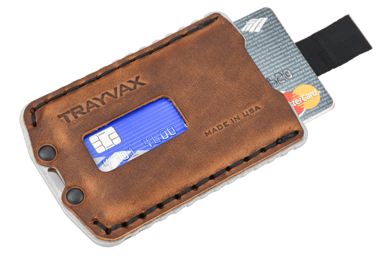 Ascent Wallet - Raw Tobacco Brown