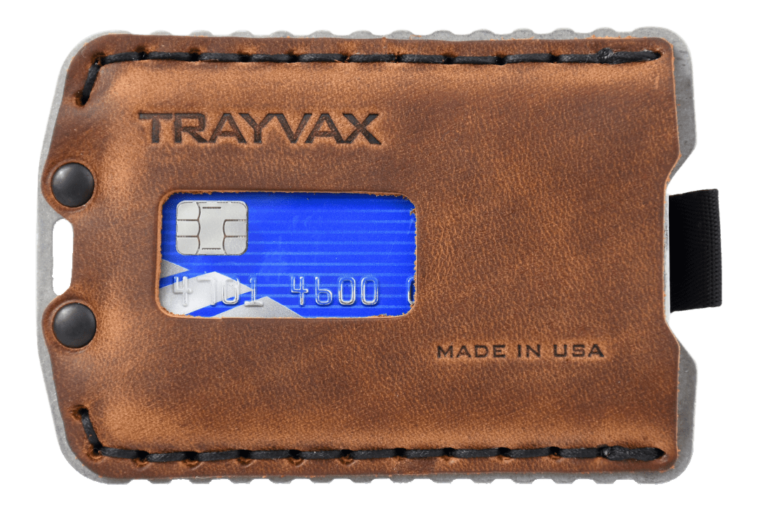 Ascent Wallet - Raw Tobacco Brown