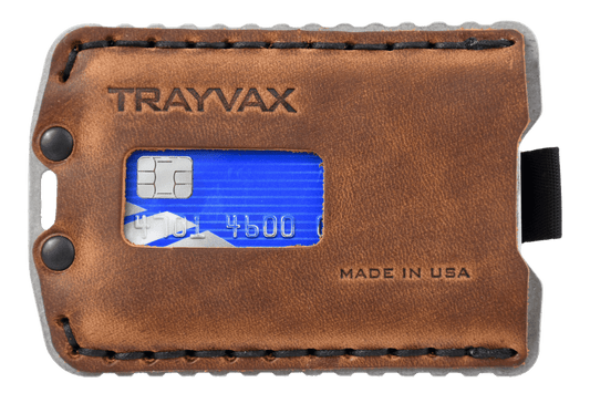 Ascent Wallet - Raw Tobacco Brown