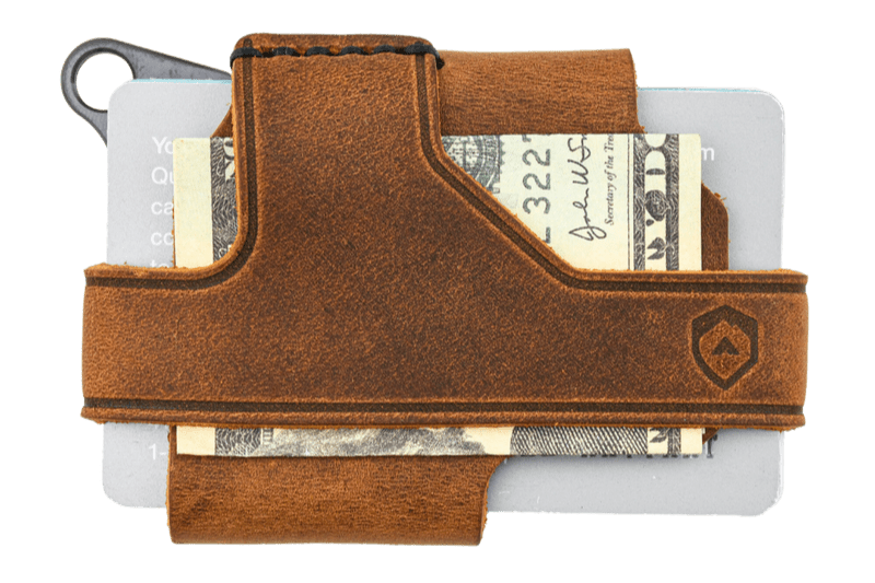 Contour Wallet - Black Tobacco Brown