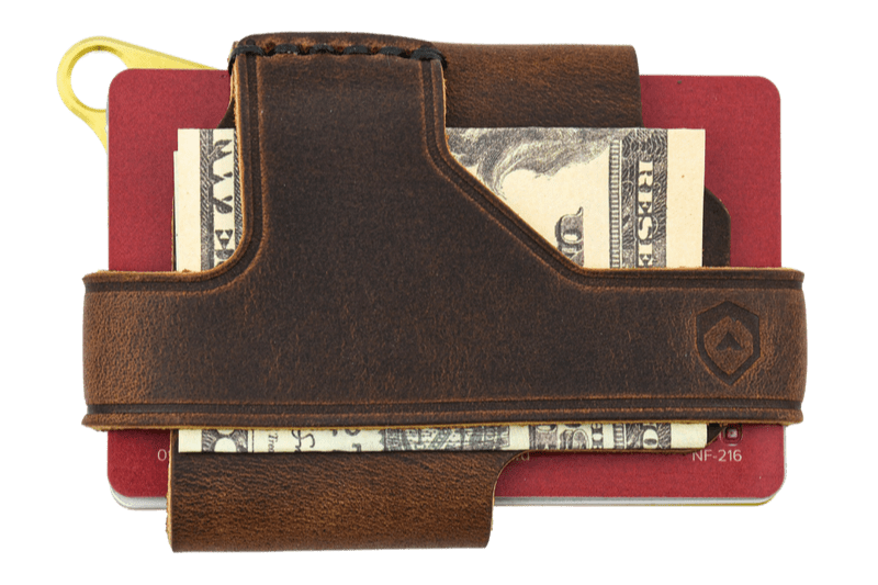 Contour Wallet - Brass Mississippi Mud