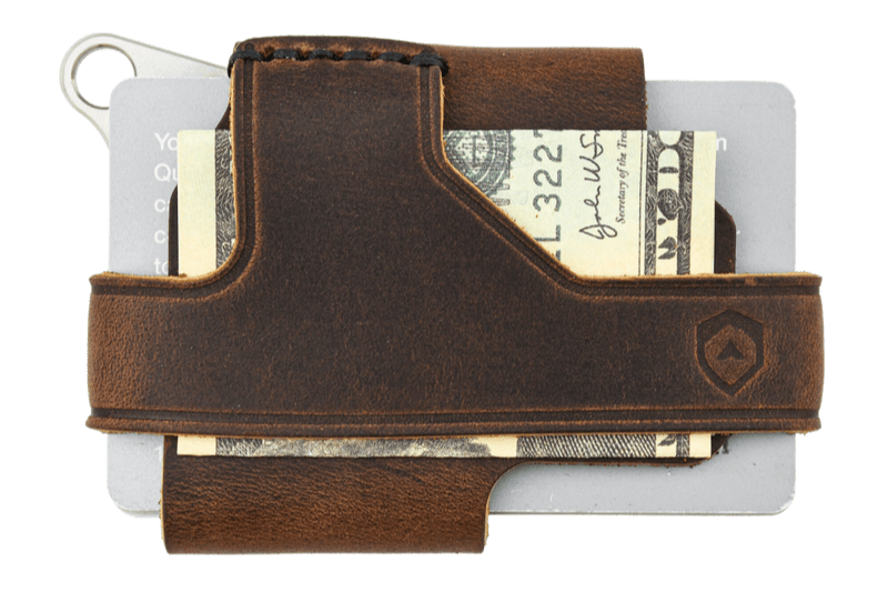 Contour Wallet - Raw Mississippi Mud