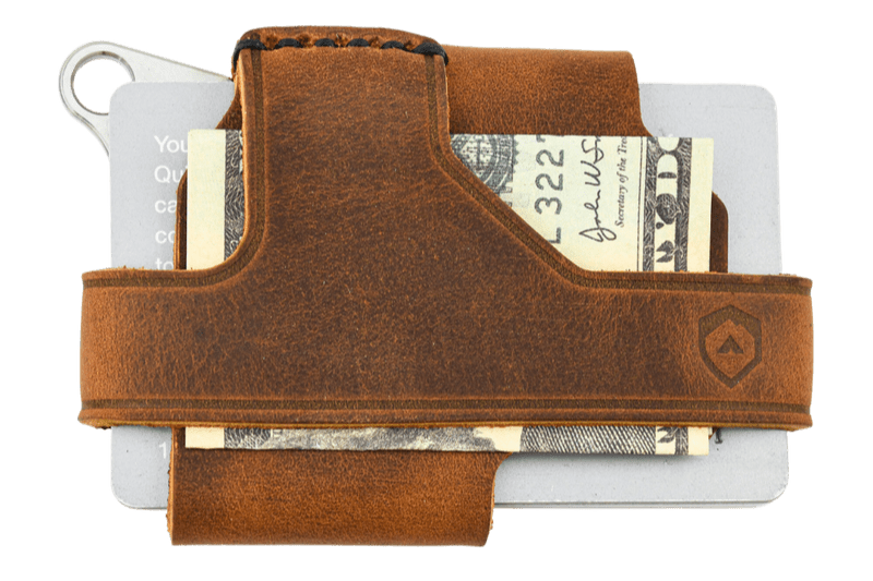 Contour Wallet - Raw Tobacco Brown