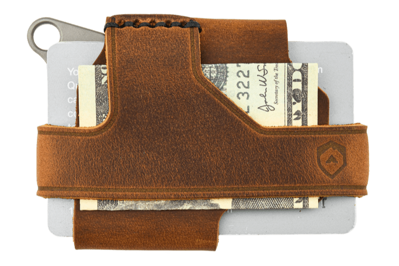 Contour Wallet - Titanium Tobacco Brown