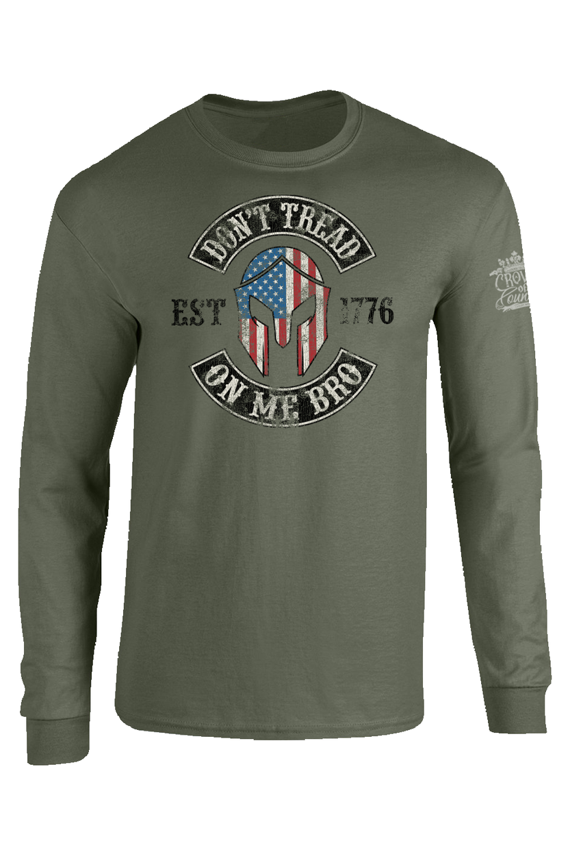 Don't Tread on me military green design