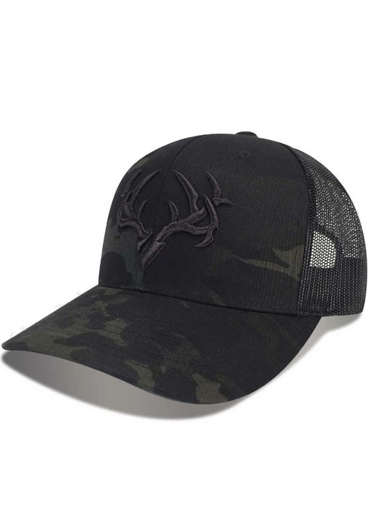 Trigger Trucker Hat | MultiCam Black