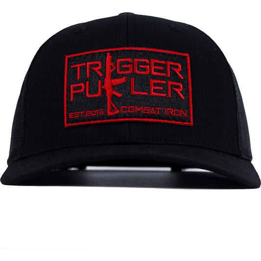 Trigger Puller Red Patch Mid-Profile Mesh Snapback