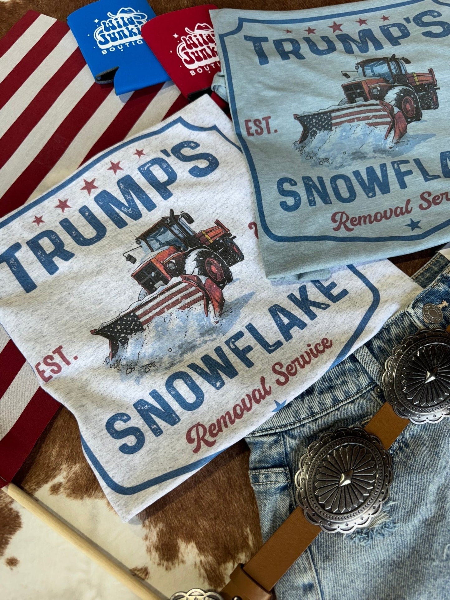 Trump's Snowflake Removal Service Graphic Tee