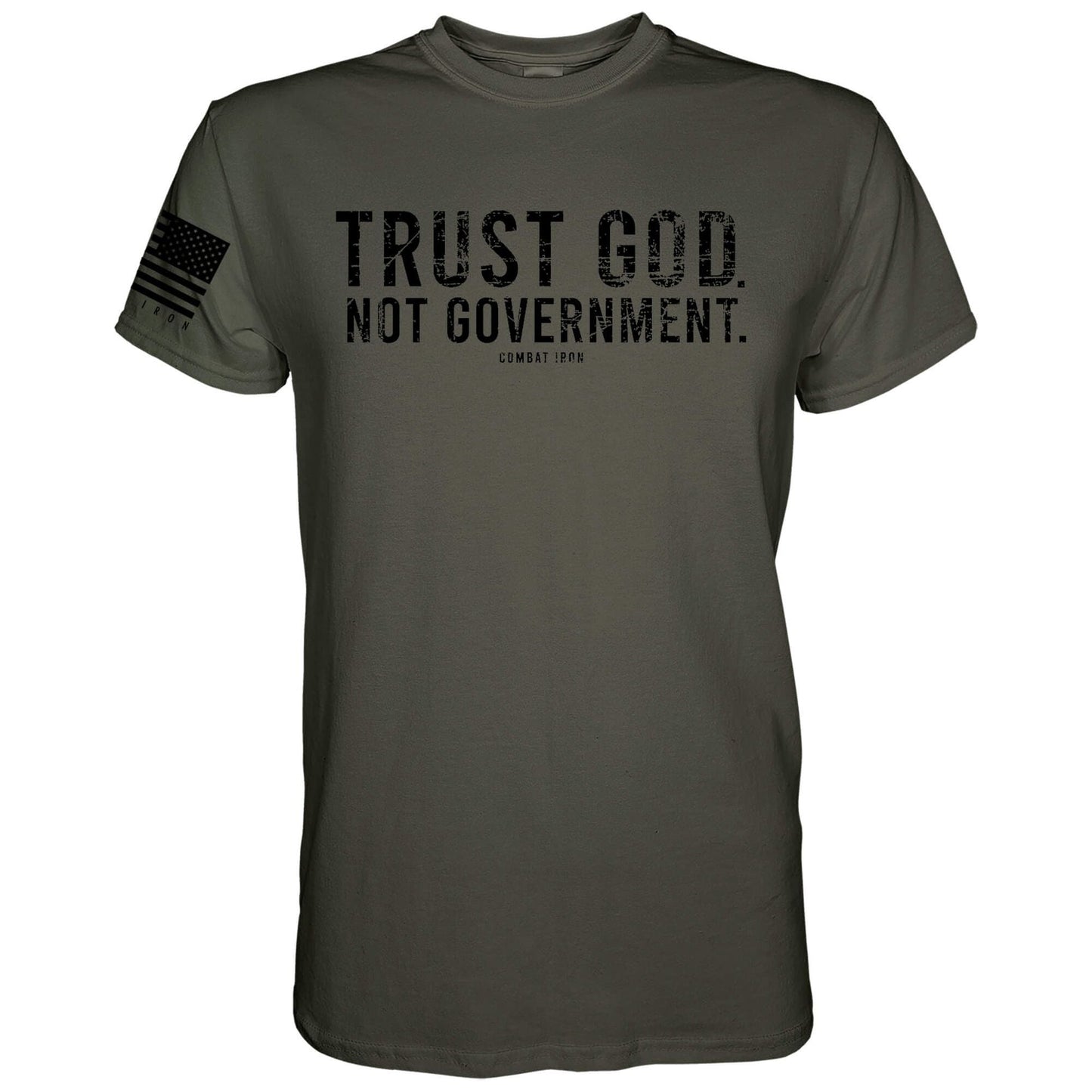 Trust God. Not Government. Men's T-Shirt