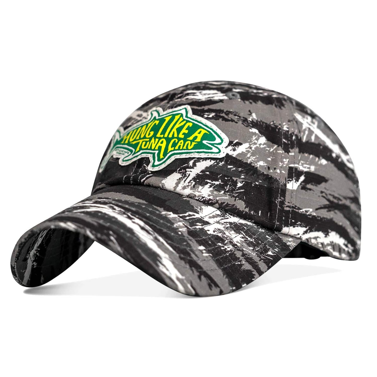 Hung Like A Tuna Can Patch Ripstop Low Profile Hat